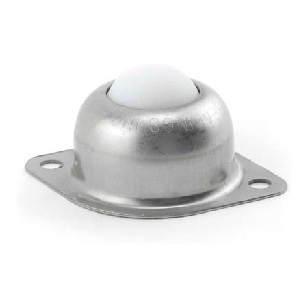 Hudson Bearings Hudson Bearings 1in Nylon Main Ball with Two Hole Flange Carbon Steel Housing - 2inW NBT-1CS